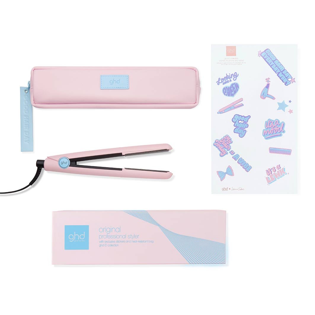 ghd - good hair day iD Collection Original Styler soft pink Glätteisen