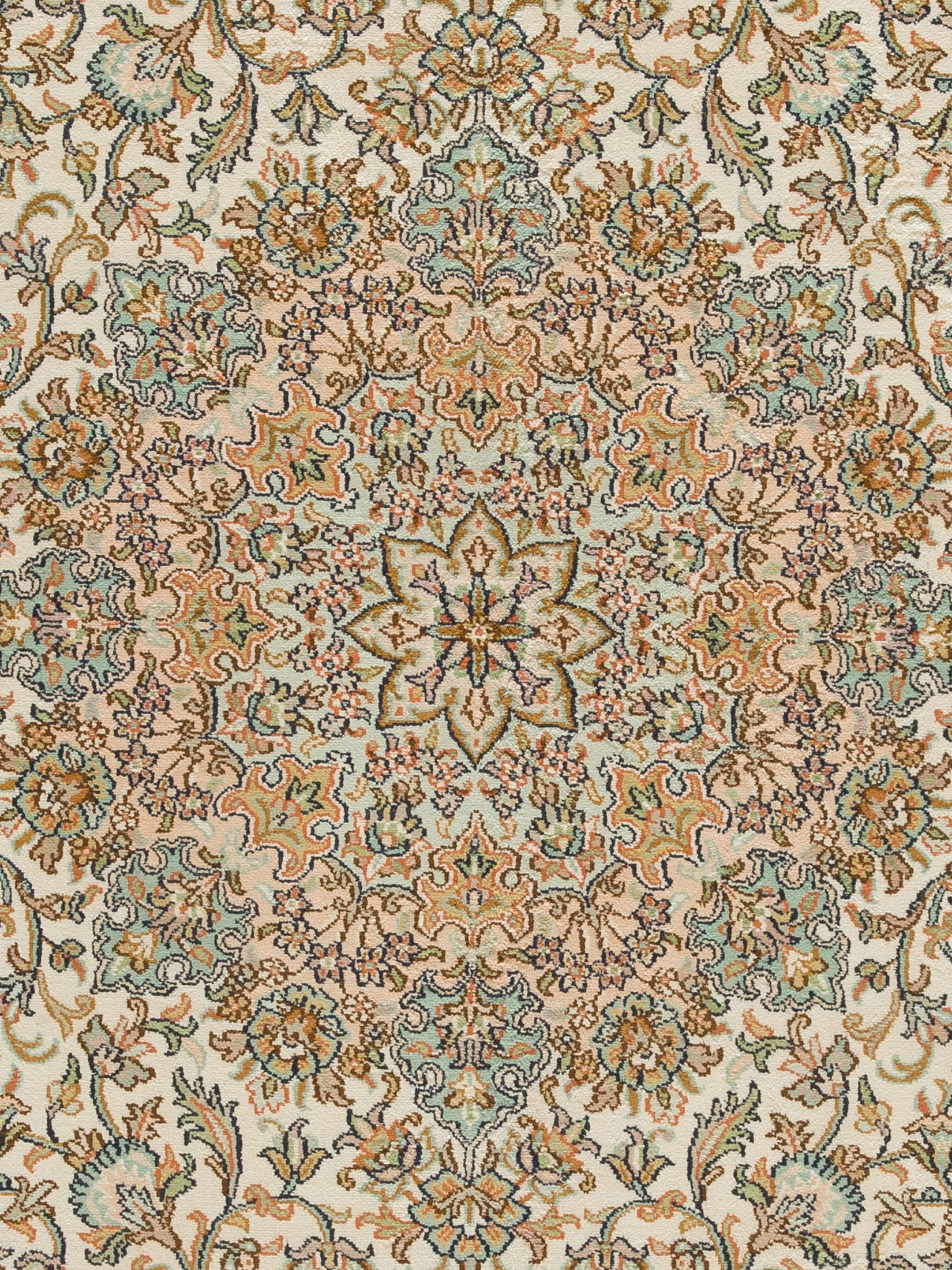 Kaschmir Seide 18/18 ca. 169 x 245 cm, Unikat / Einzelstück