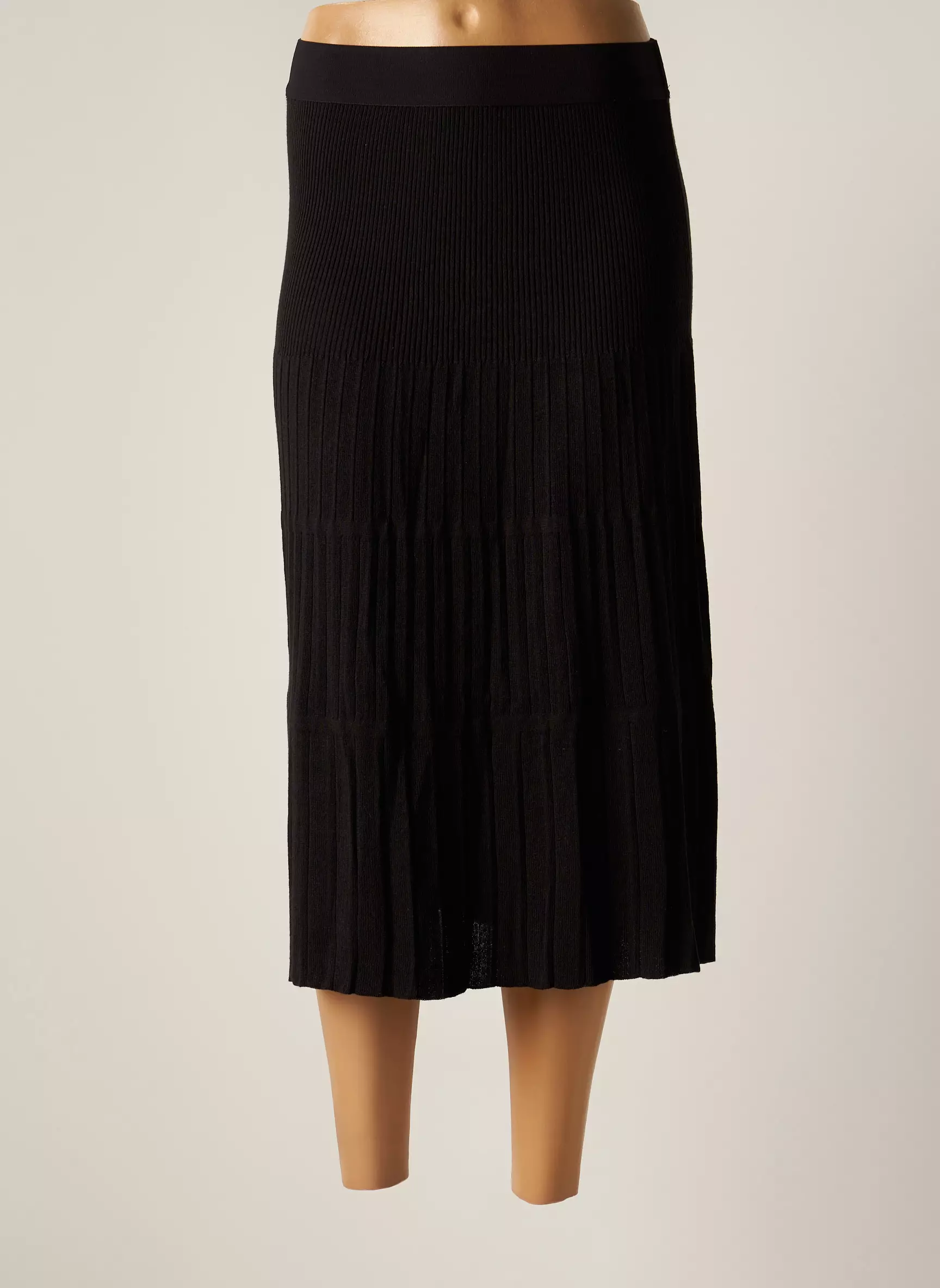 Indi Cold Jupes Mi Longues Femme couleur noir