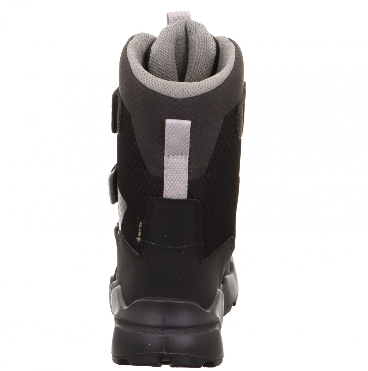 ROCKET - Schwarz/Grau Stiefel mit Klettverschluss