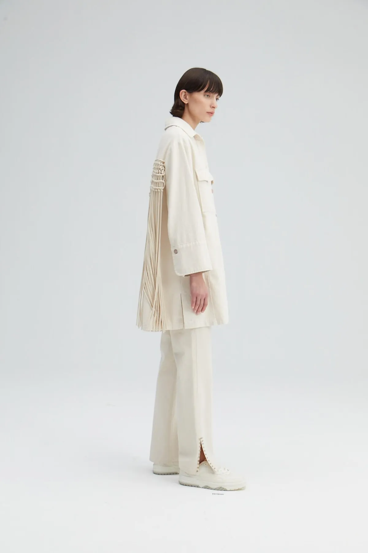 Touché Privé  Jacke - Beige - Regular Fit