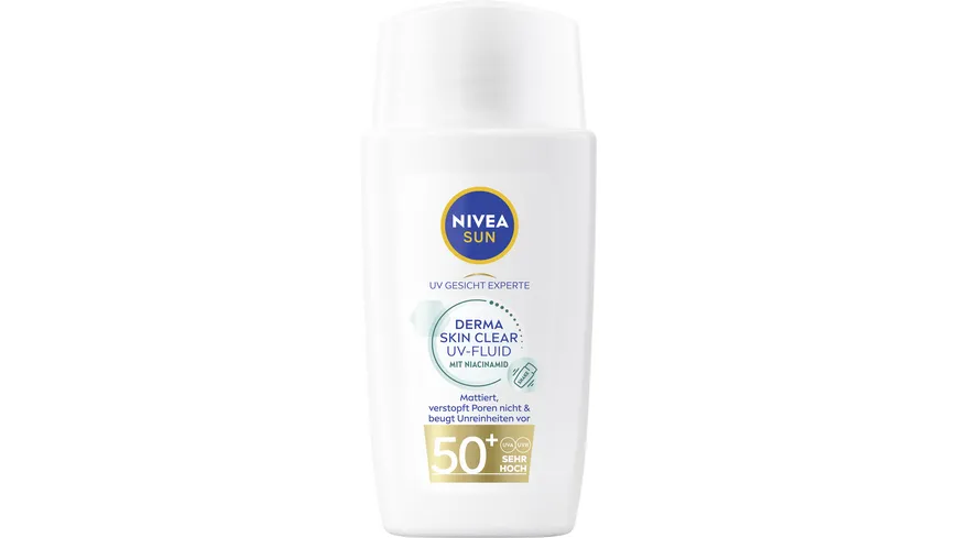 Nivea Sun Derma Skin Clear UV-Fluid mit Niacinamid 40 ml