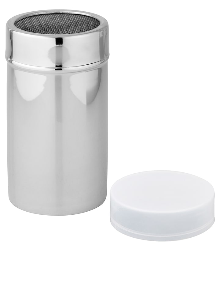 Fackelmann Edelstahl-Puderzuckerstreuer - (H)13 x Ø 7 cm günstig kaufen onesize