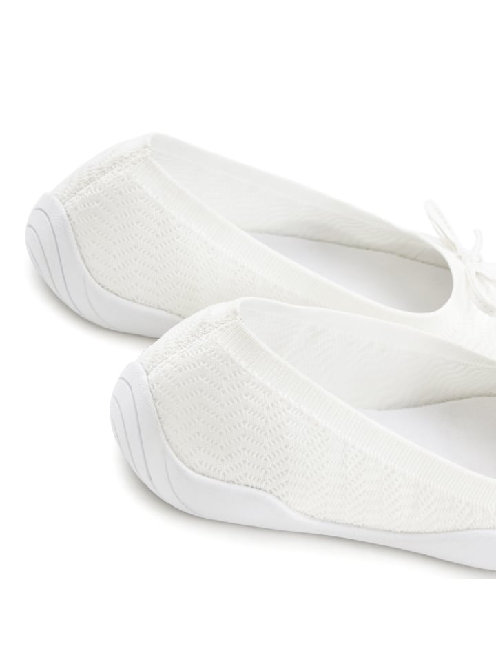 LASCANA Sneaker Ballerinas in weiß günstig kaufen