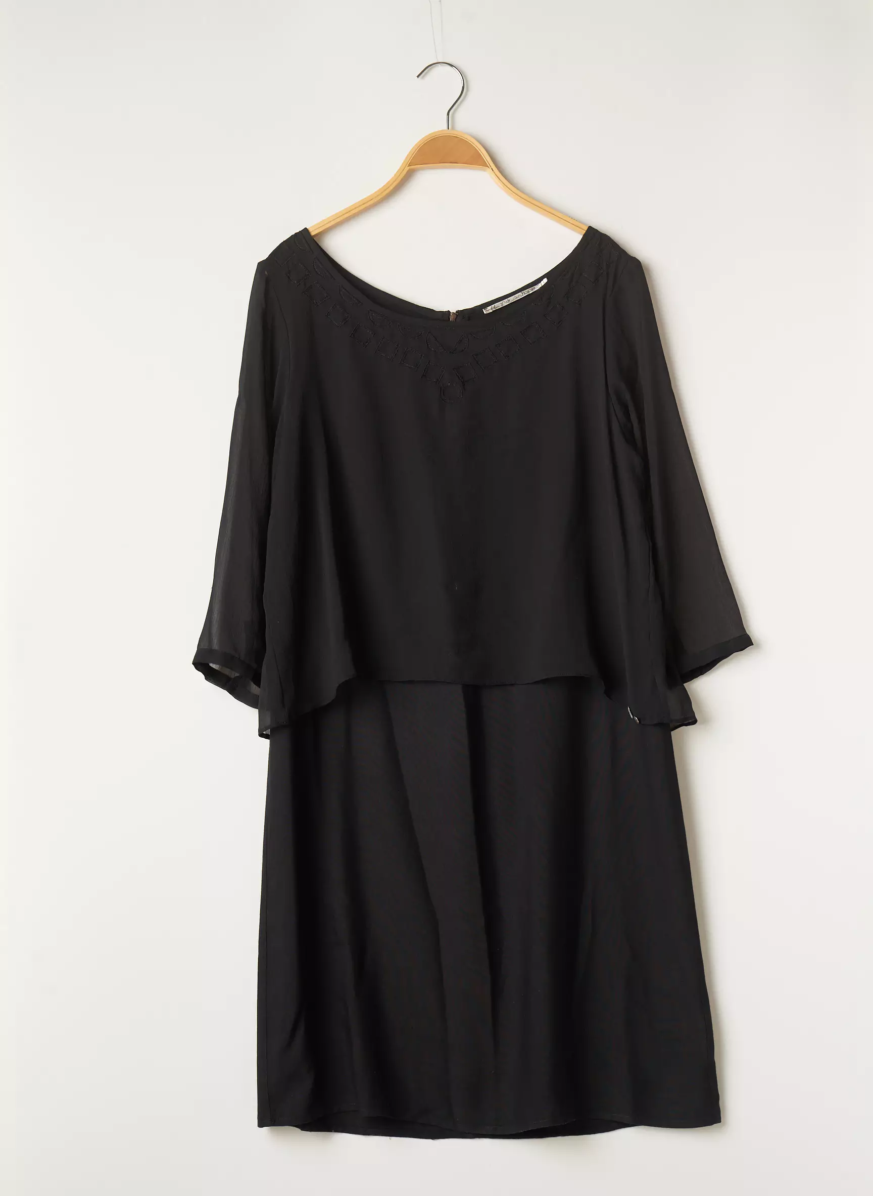 Ddp Robes Mi Longues Femme couleur noir