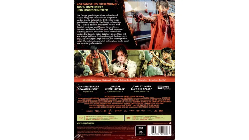 Project Wolf Hunting - 2-Disc Limited Collector's Edition im Mediabook (uncut) (Blu-ray + DVD)