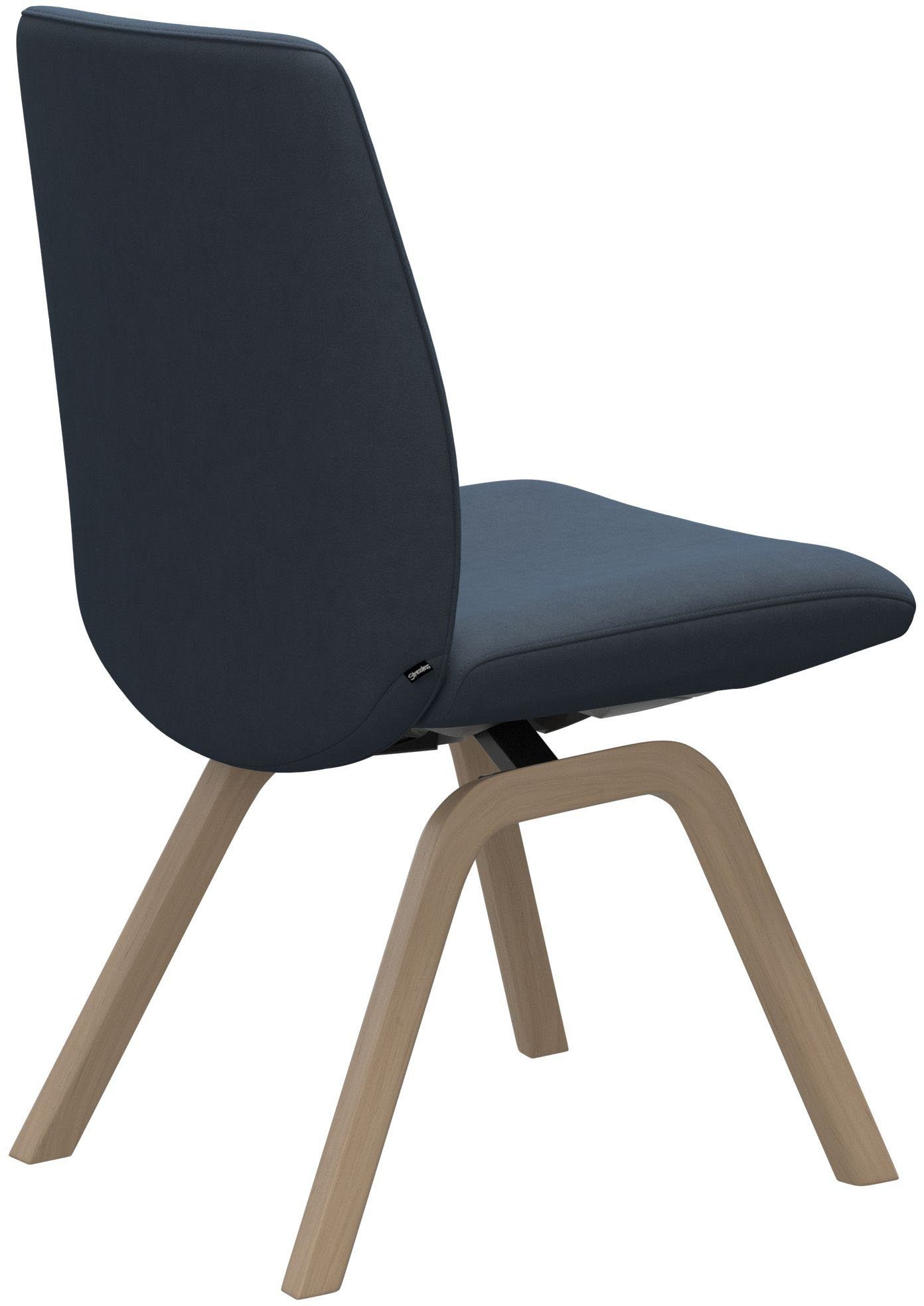 Stressless® Polsterstuhl Laurel, Low Back, Größe L, mit schräggestellten Beinen in Eiche natur