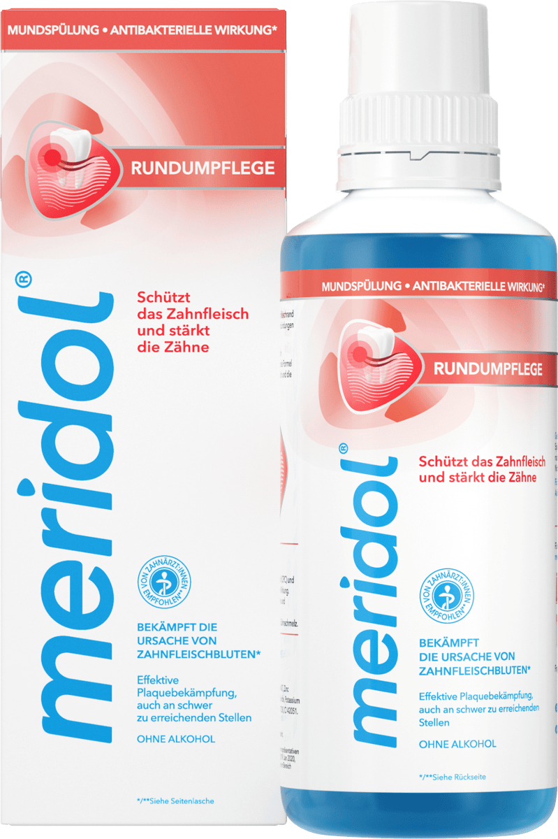 Mundspülung Rundumpflege antibakteriell, 400 ml
