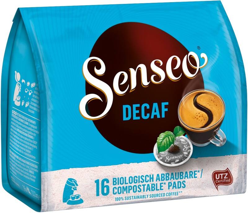 Senseo Entkoffeinierter Kaffee Pads 16 Stück à 6,9 g