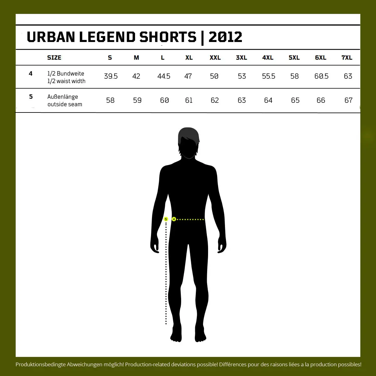Urban Legend Shorts desertstorm