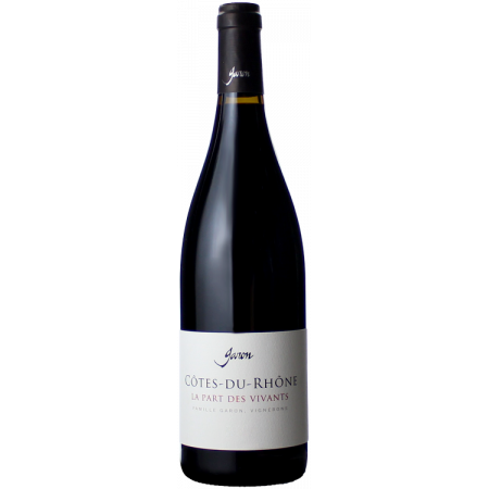 COTES DU RHONE - LA PART DES VIVANTS 2022 - FAMILLE GARON