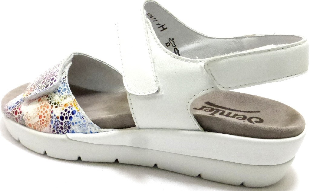 SEMLER Komfort Sandalen weiss