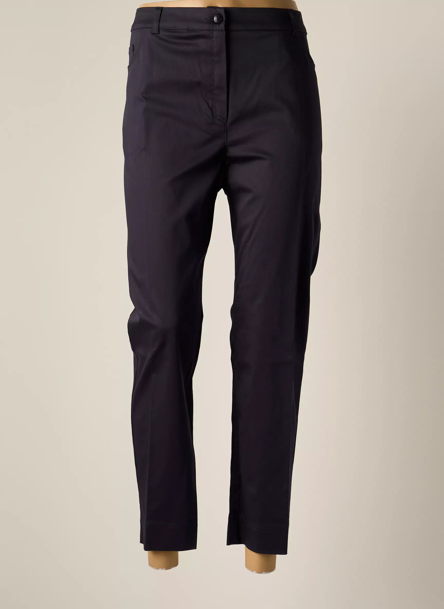 Christian Marry Pantalon7 8 Femme couleur bleu