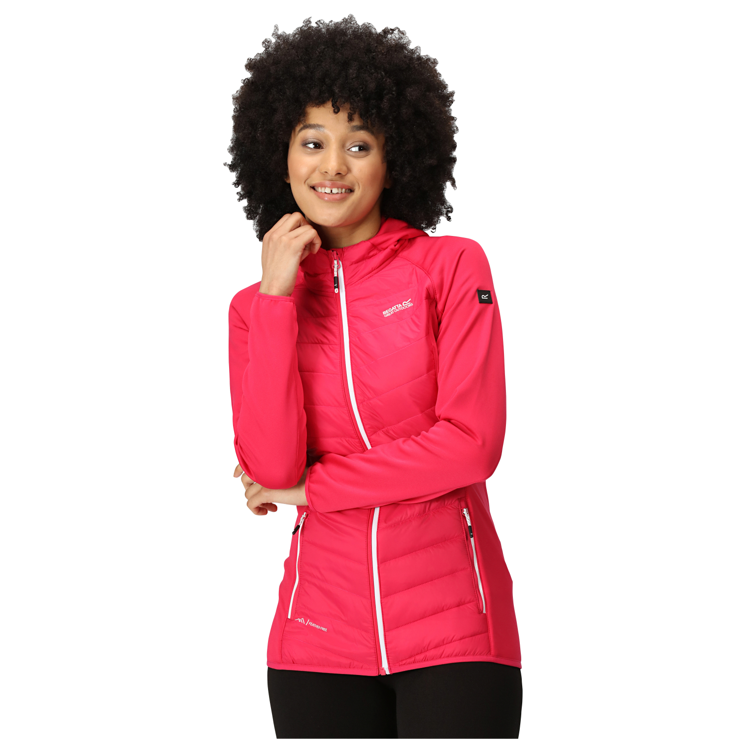 Regatta Damen Jacke Andreson VIII Hybrid (pink)