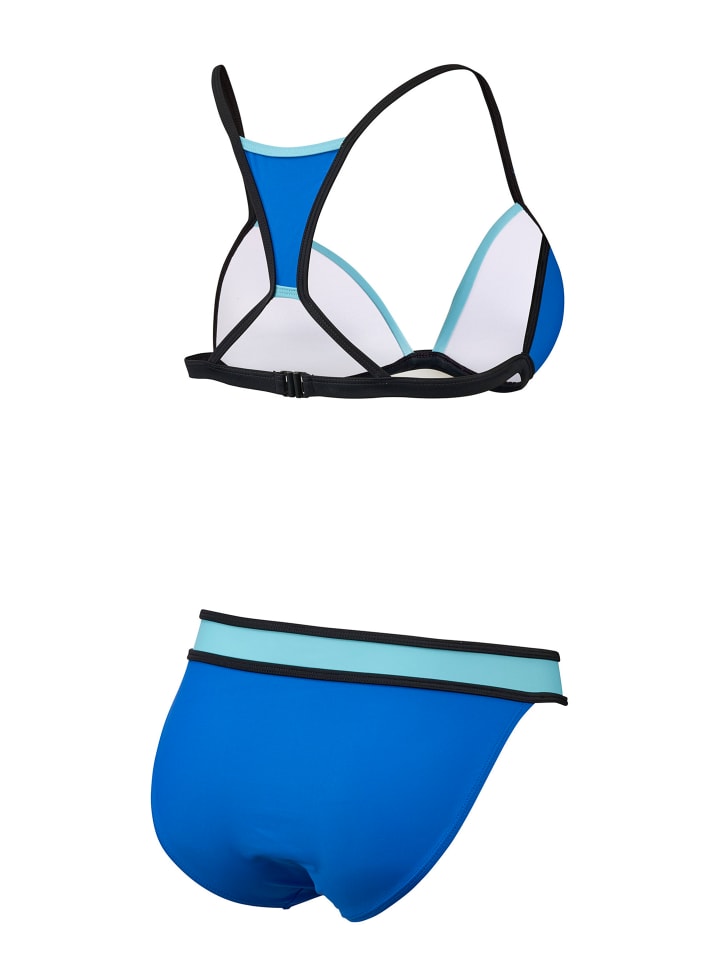 BECO the world of aquasports Bikini BEactive Sweetheart X-Back Swimwear in blau-türkis günstig kaufen