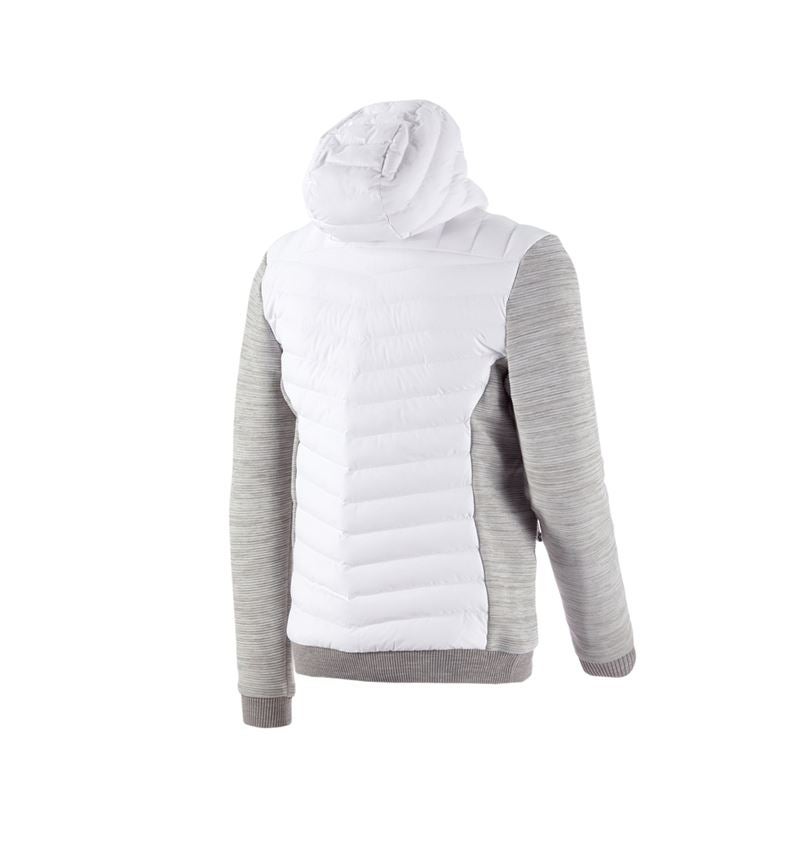 Hybrid Kapuzenstrickjacke e.s.motion ten