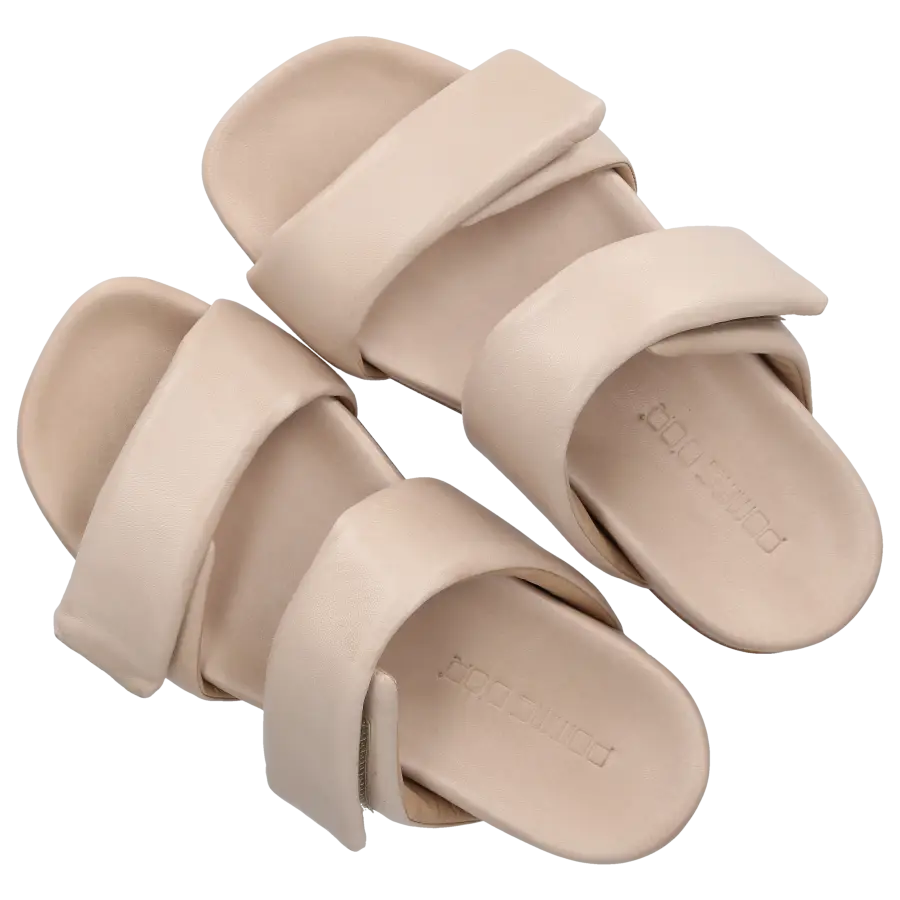 Pomme D`OR - Pantoletten 0712A Nappaleder - beige