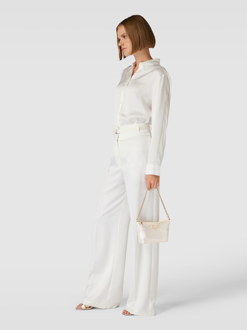 Umhängetasche mit Label-Details Modell 'GLAMOUR' in gold