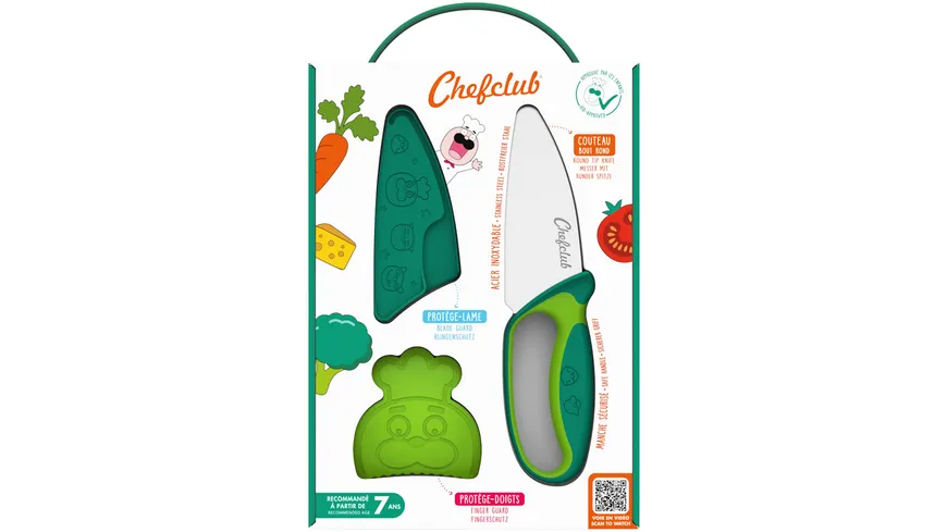 Chefclub - Messer für Kinder (Grün) von Chefclub