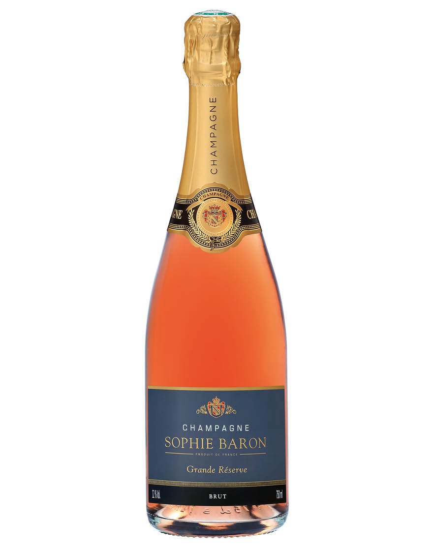 Champagne Brut Rosé AOC Grande Réserve Sophie Baron 0,75 ℓ