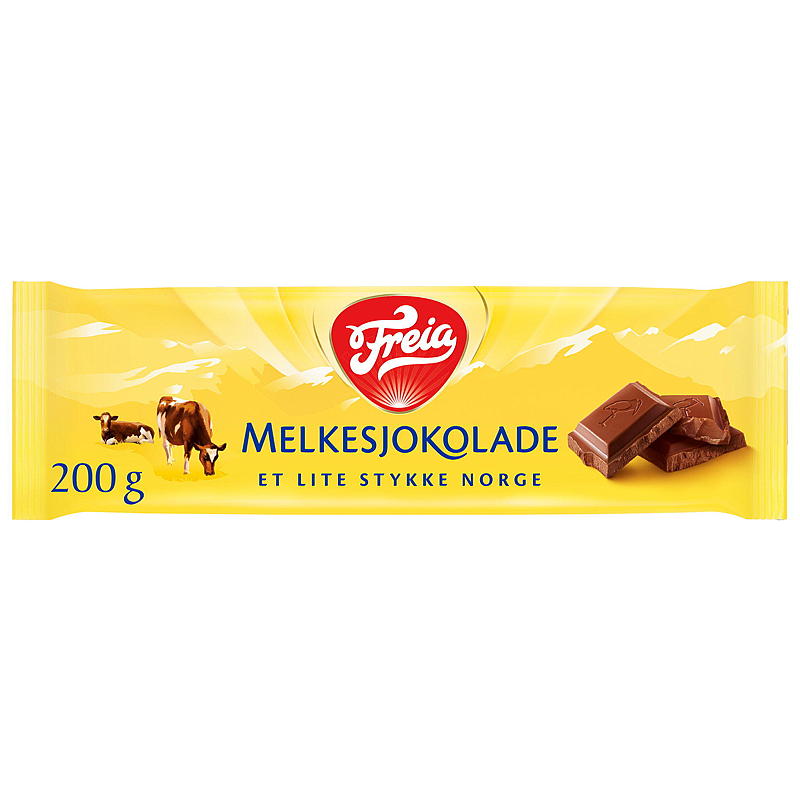 Freia Melkesjokolade 200 g Freia