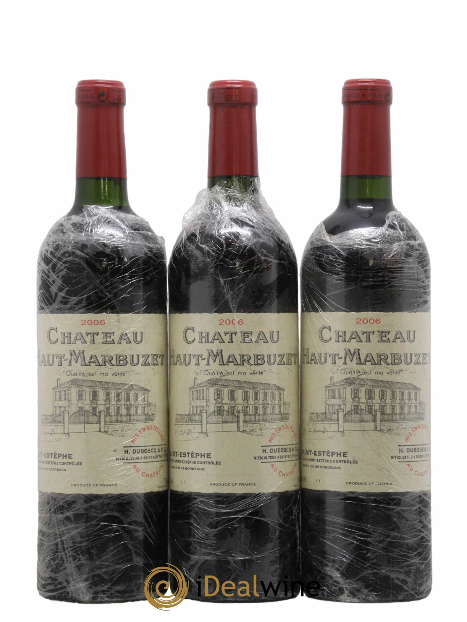 Château Haut Marbuzet  2006 - Lot de 12 Bouteilles