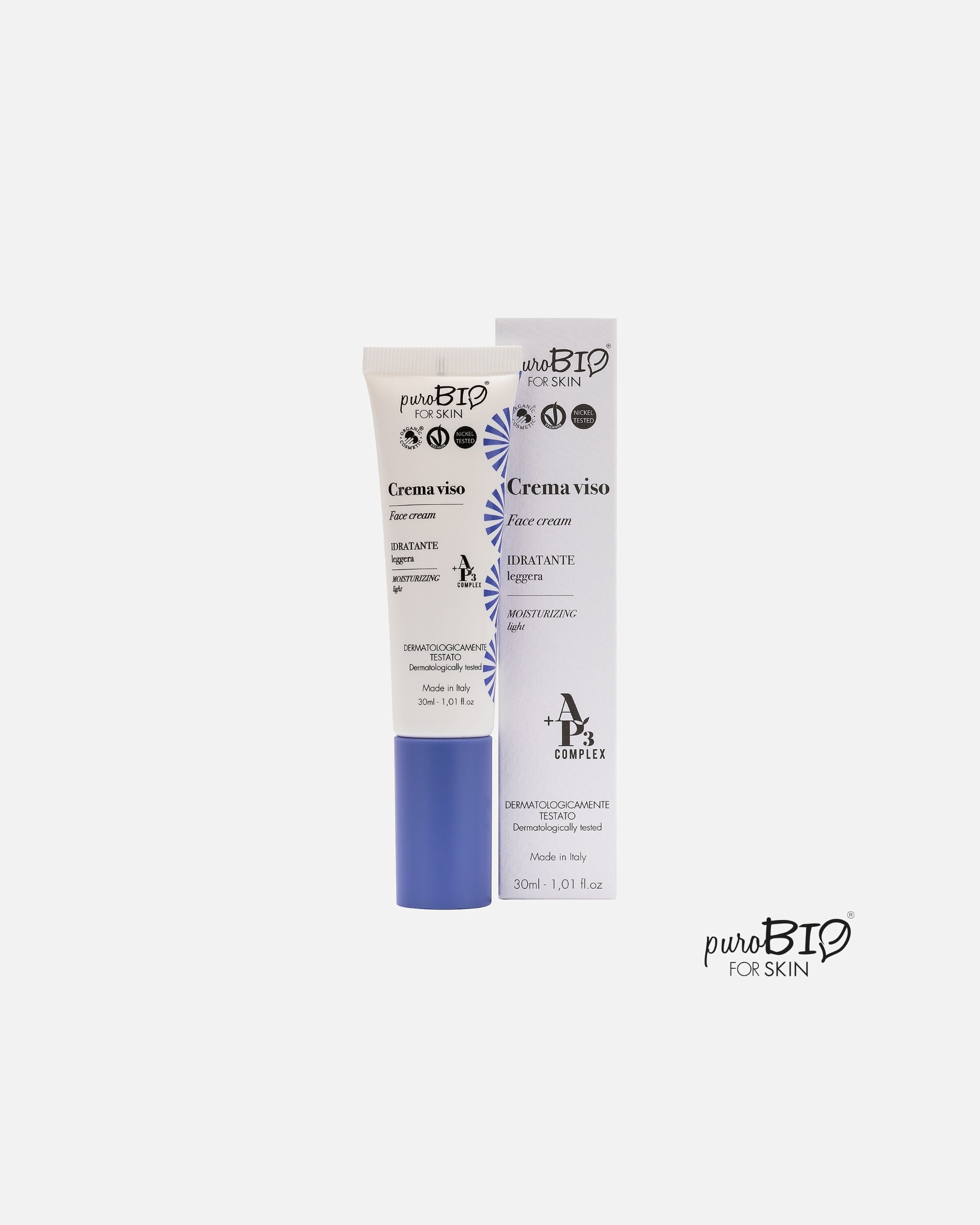 Purobio AP3® fuktighetsgivende ansiktskrem