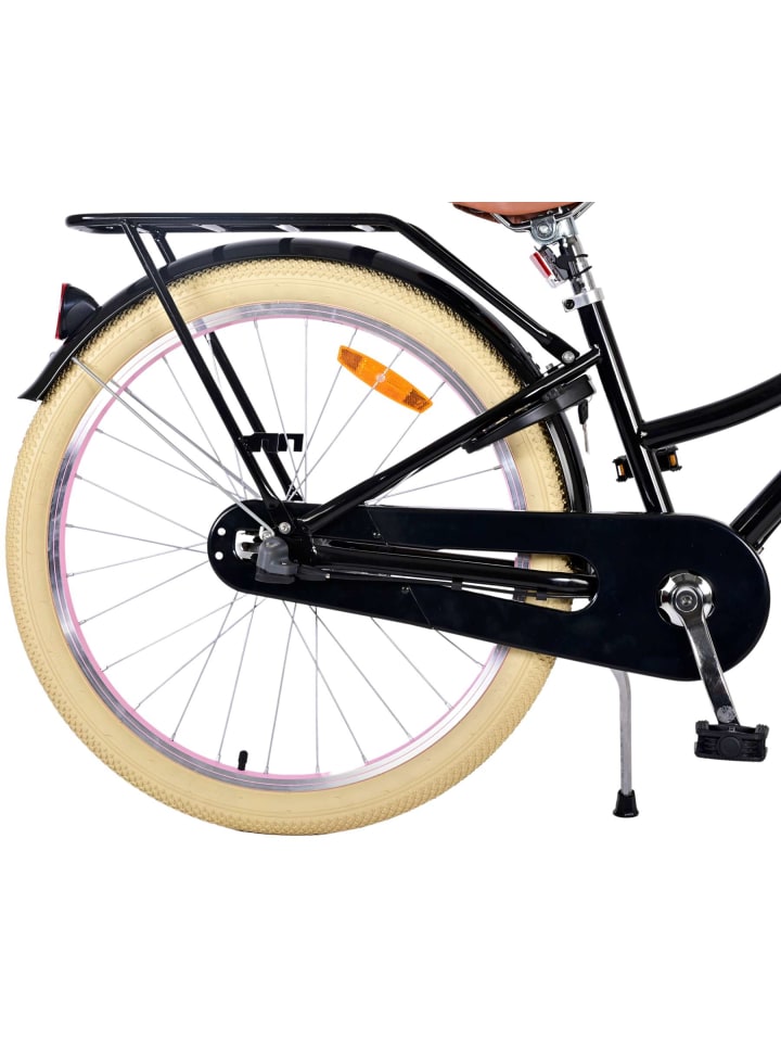 Volare Kinderfahrrad Excellent Fahrrad für Mädchen 24 Zoll Kinderrad Schwarz 8 Jahre günstig kaufen onesize