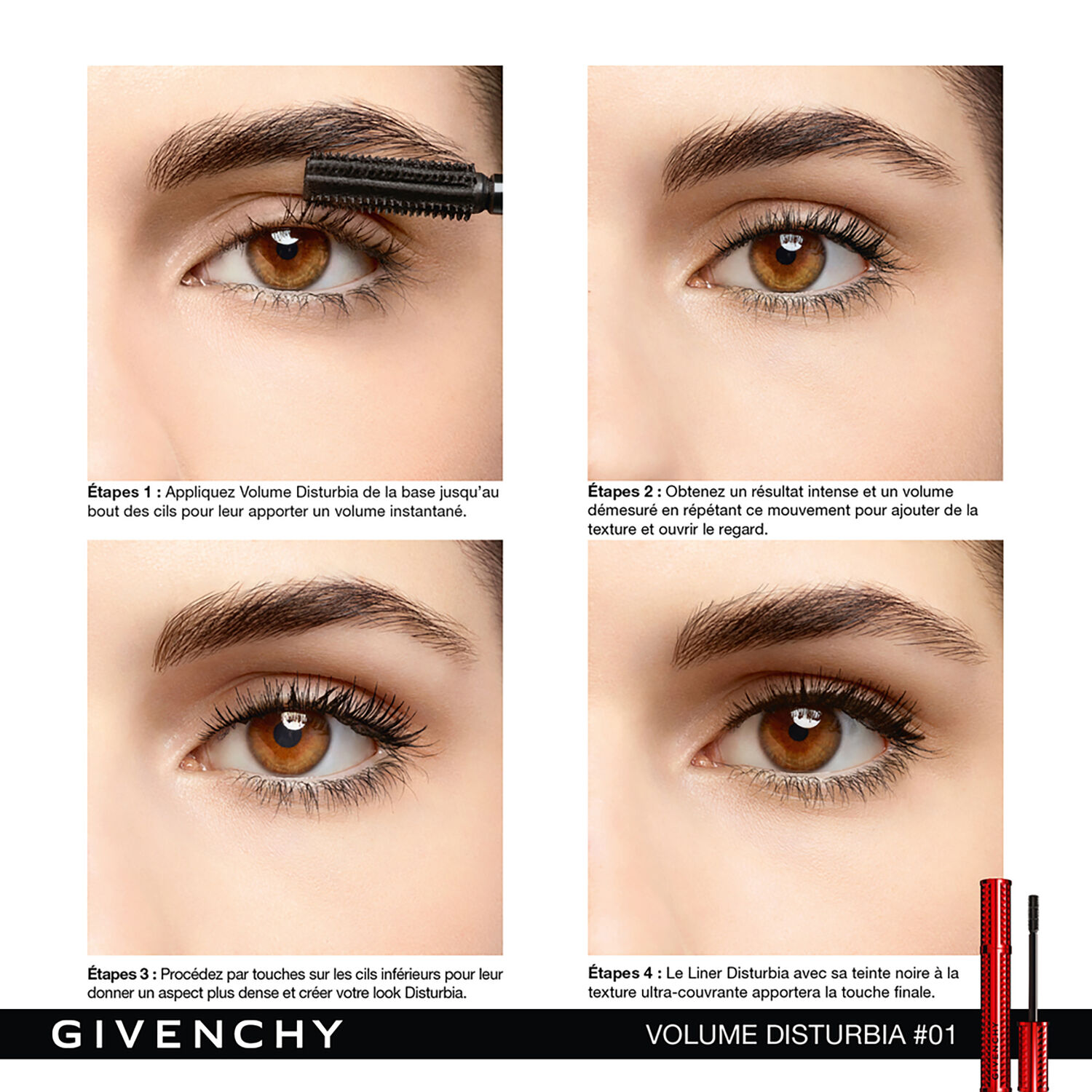 Givenchy Volume Disturbia Mascara volume et courbe tenue 24 heures