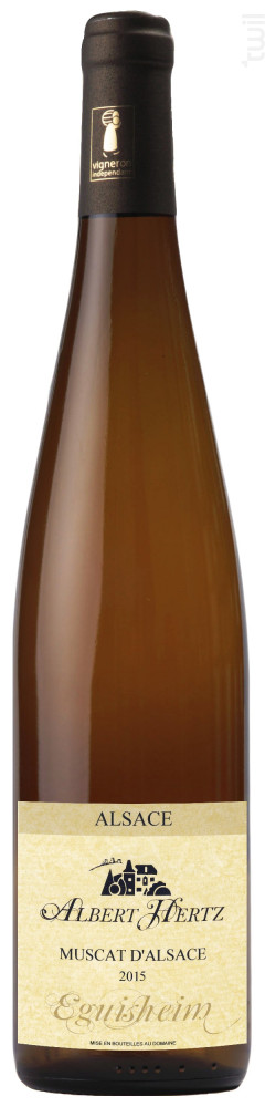 Muscat d’Alsace Albert Hertz Vin Blanc●Alsace Muscat 2015 75cl