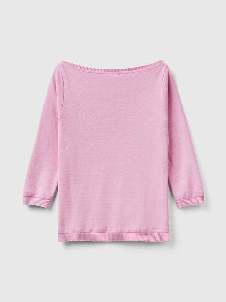 Benetton Pullover in Rosa günstig kaufen