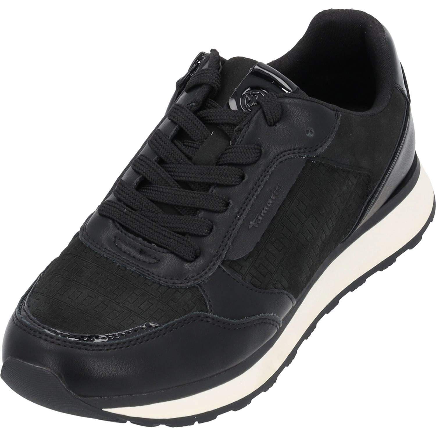 Tamaris 23752, Schnürschuhe, Damen, Schwarz