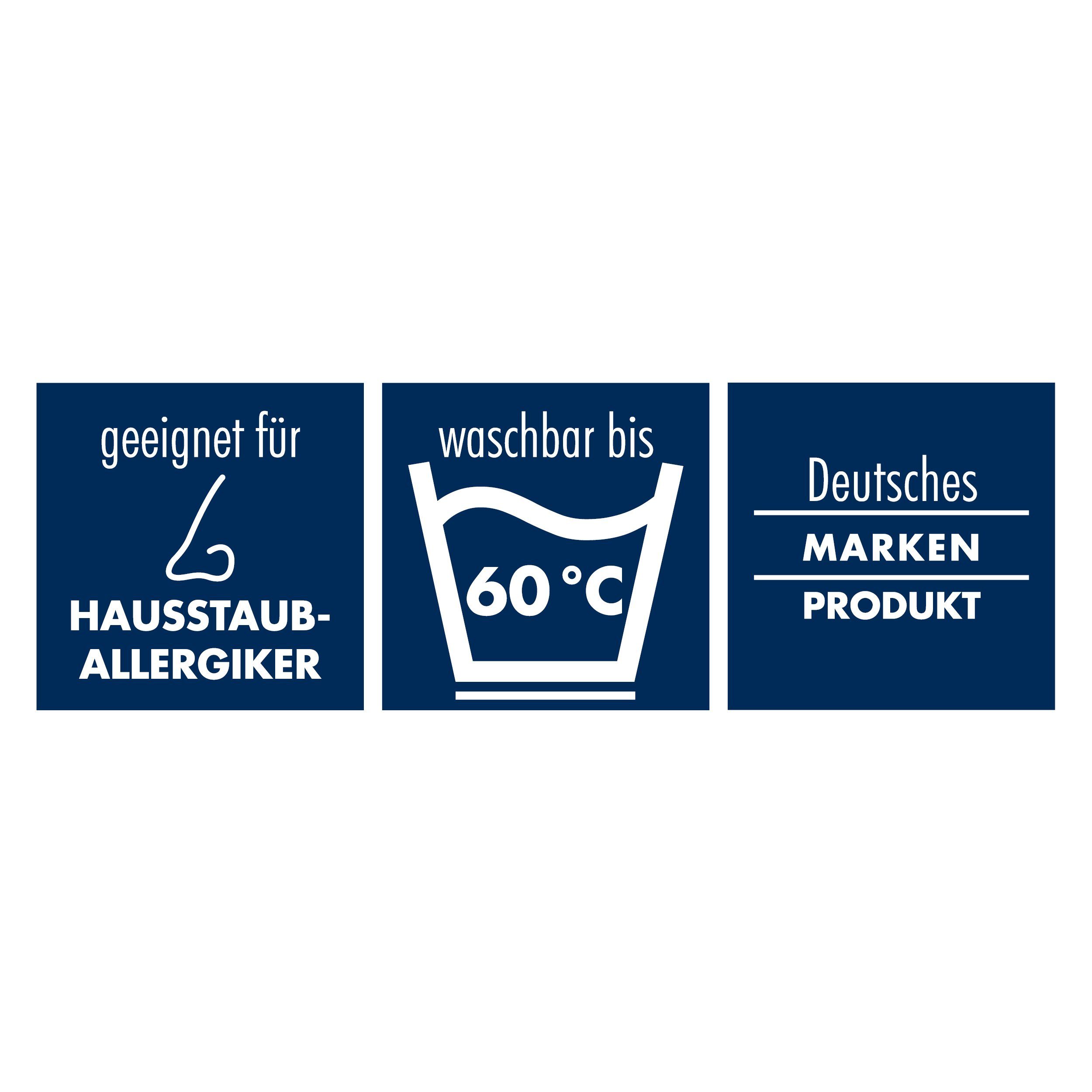 Kunstfaserbettdecke, Steppbett Irisette Leni, Irisette, Füllung: Markenhohlfaser irisette® Megafill® - 100% Polyester, Bezug: weich und hautsympathisch, waschbar bis 60°C, erhältlich in 4 Wärmeklassen, allergikergeeignet