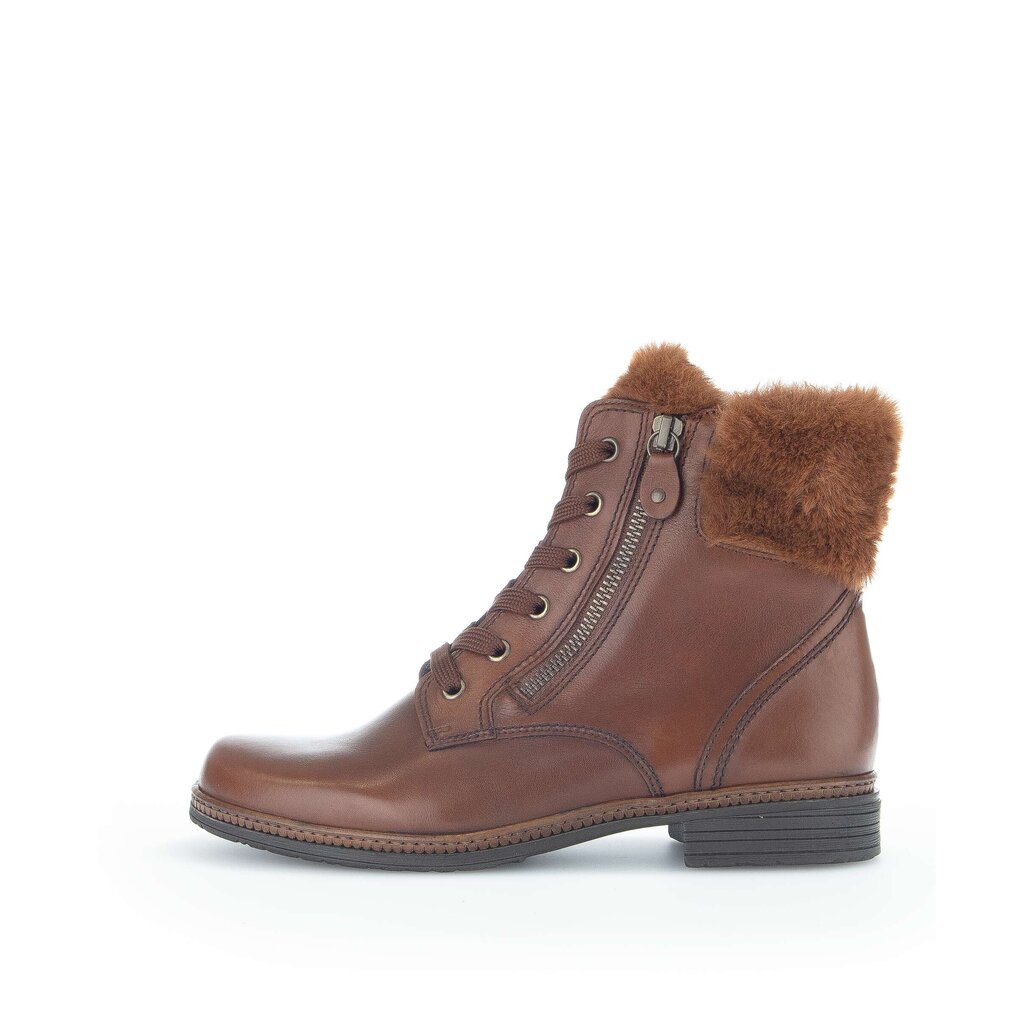 Gabor fashion Schnürstiefelette braun