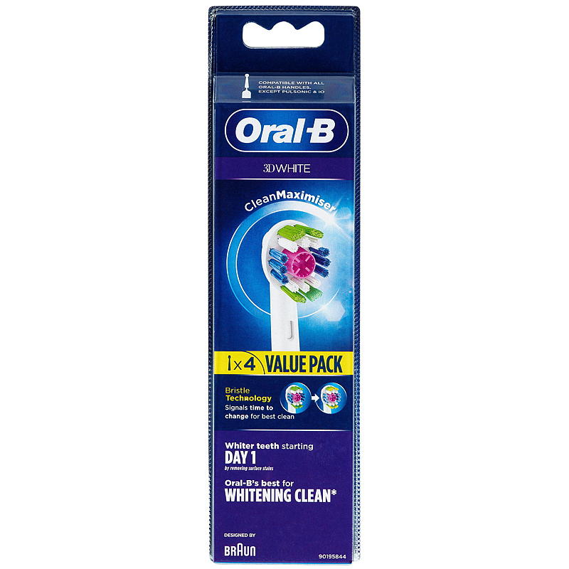 Oral-B Oral-B børstehoder 4-pk, white