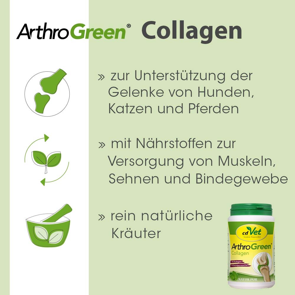 ArthroGreen Ergänzungsfutter & Aufzucht ArthroGreen Collagen 130 g