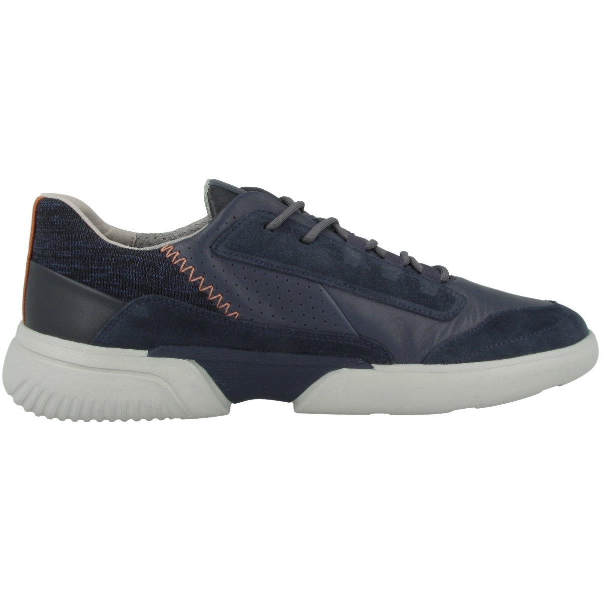Geox U Smoother A Sneaker low blau
