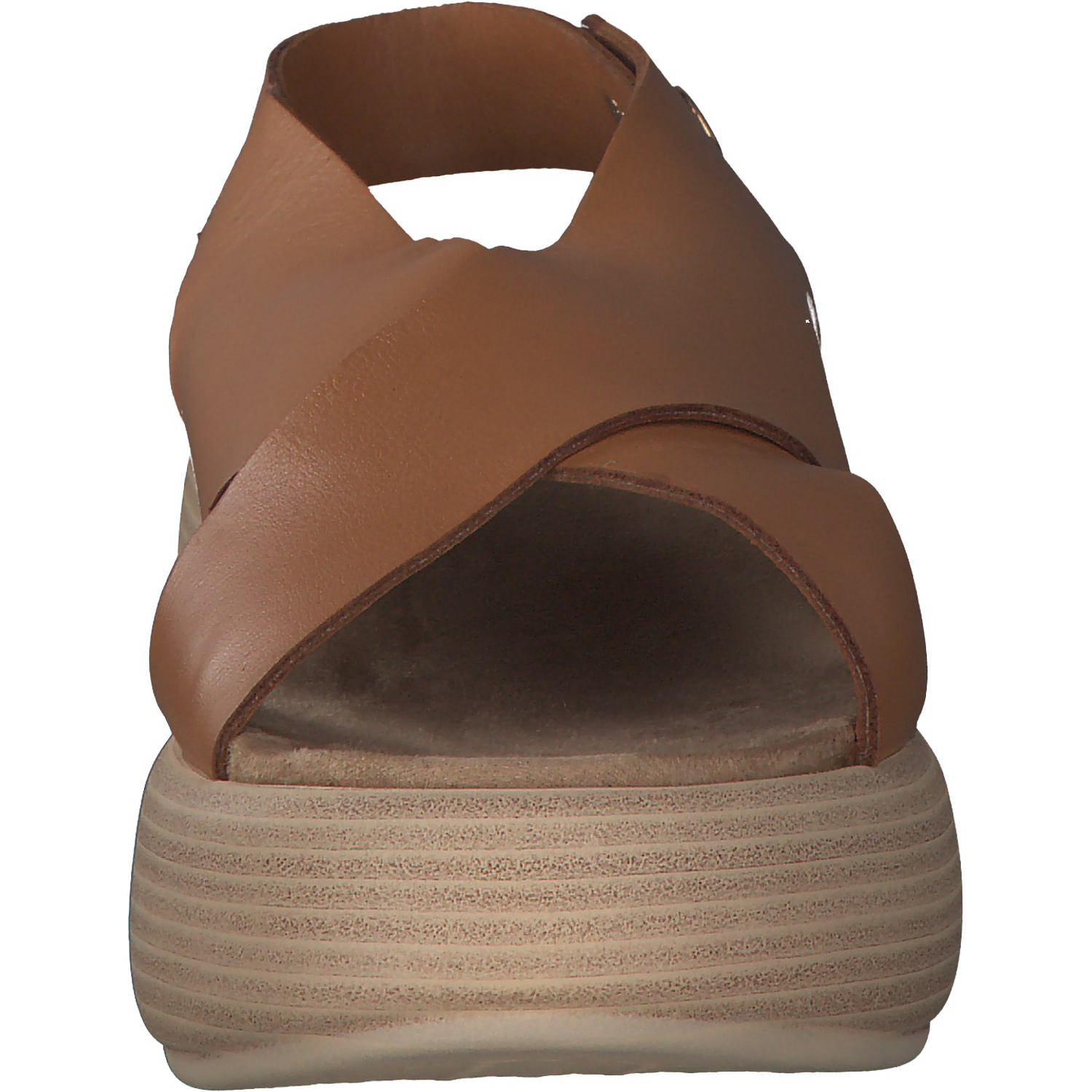 Inuovo 817008, Plateau-Sandaletten, Damen, coconut