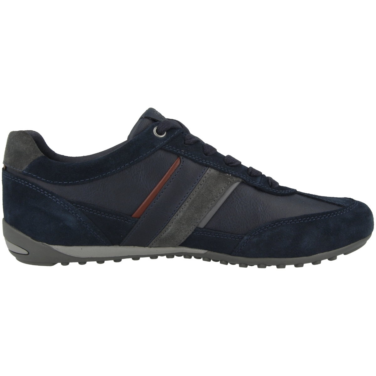 Geox U Wells Sneaker Low blau