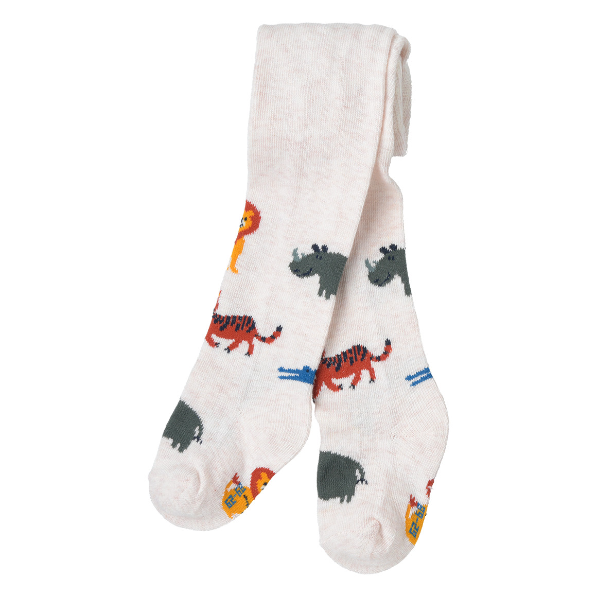 2 Baby Strumpfhosen mit Tier-Motiven