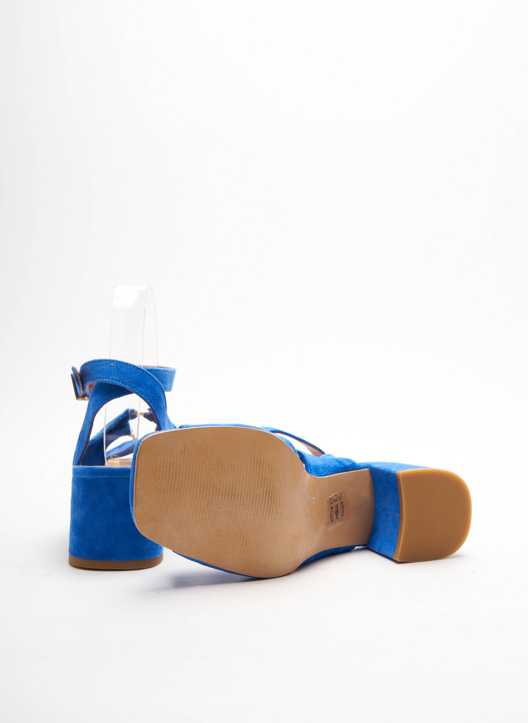 Mellow Yellow Sandales Nu Pieds Femme couleur bleu
