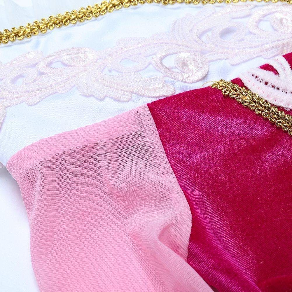 Katara Prinzessin-Kostüm Märchenkleid Kinderkostüm Dornröschen für Mädchen, Dornröschen, Kostüm, Faschingskostüm, Karnevalskostüm