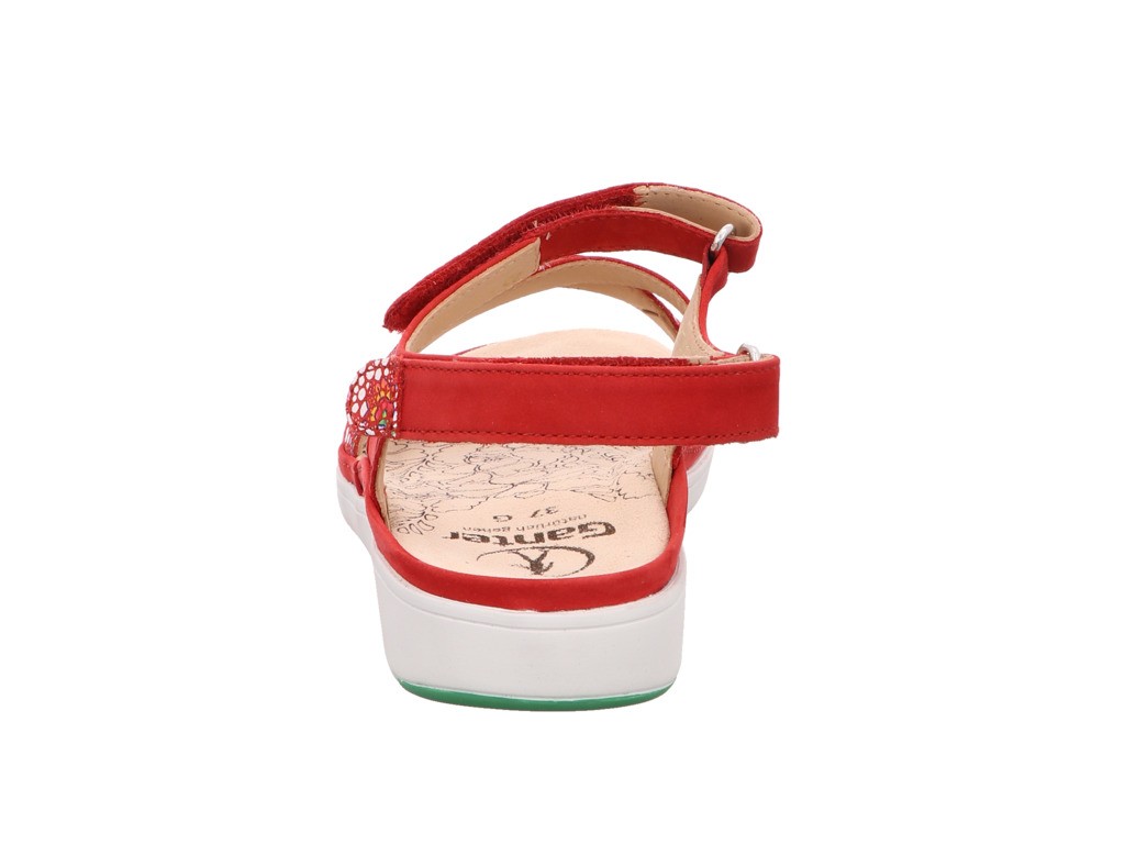 GANTER Klassische Sandalen rot Gina