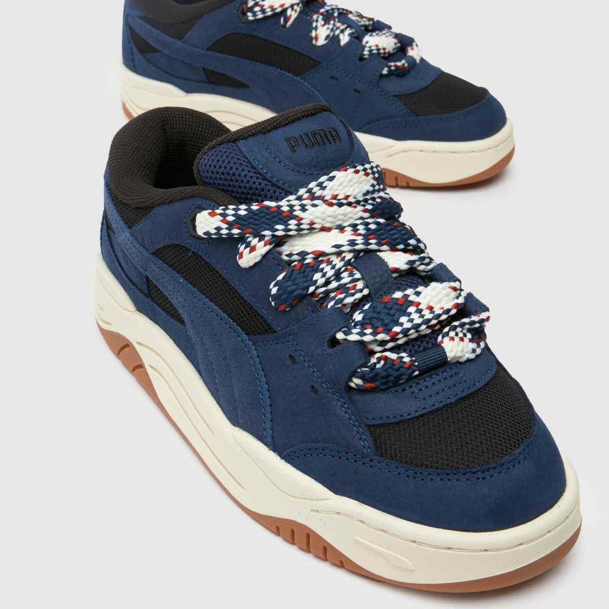 PUMA 180 csipkés sportcipő sötétkék színben