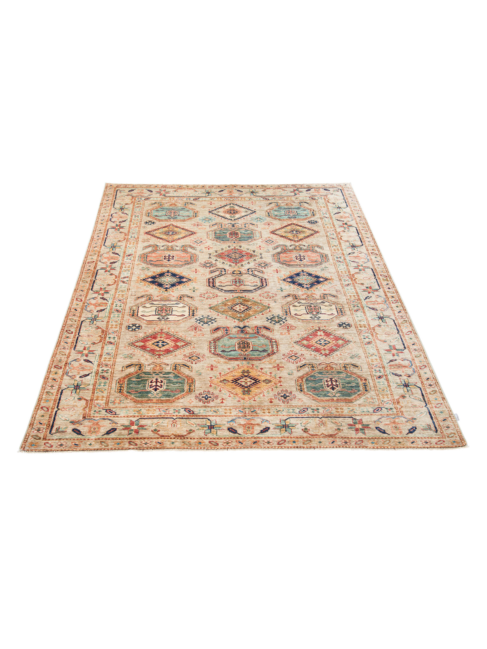 Kazak Ghazni ca. 169 x 253 cm, Unikat / Einzelstück