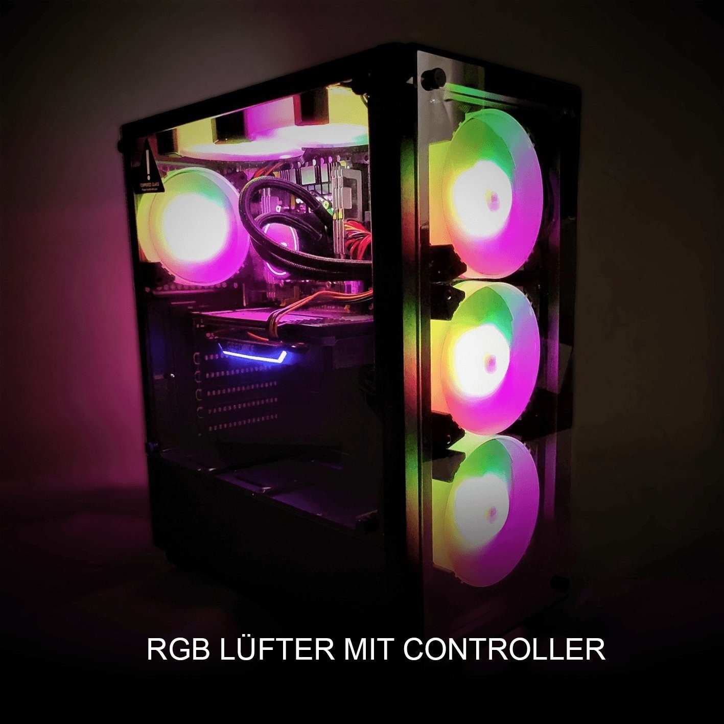 PC Store NCA Gaming PC Mirror 4GHz Intel i7 NVIDIA GTX und RTX Grafikkarten Windows Gaming-PC (Intel Intel i7, NVIDIA GTX 750 / GTX 1660 SUPER / RTX 4060, 8GB RAM 240GB SSD ohne HDD GB RAM, RGB Lüfter mit Controller, WLAN Stick)