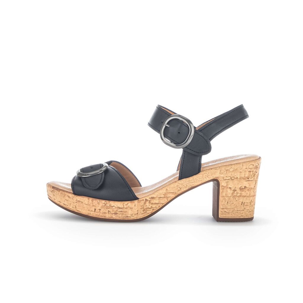 Gabor fashion Plateau Sandale schwarz