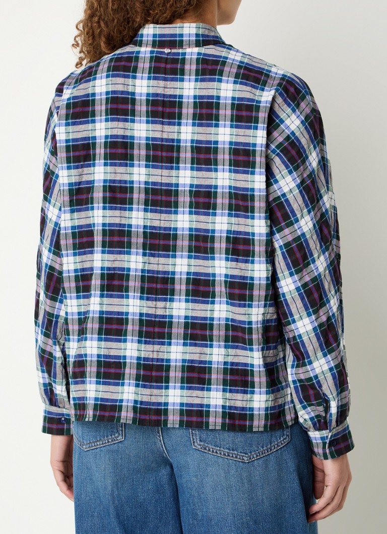 camicetta a quadri oversize di River Woods