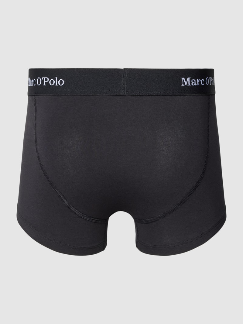 Trunks in unifarbenem Design im 3er-Pack in schwarz