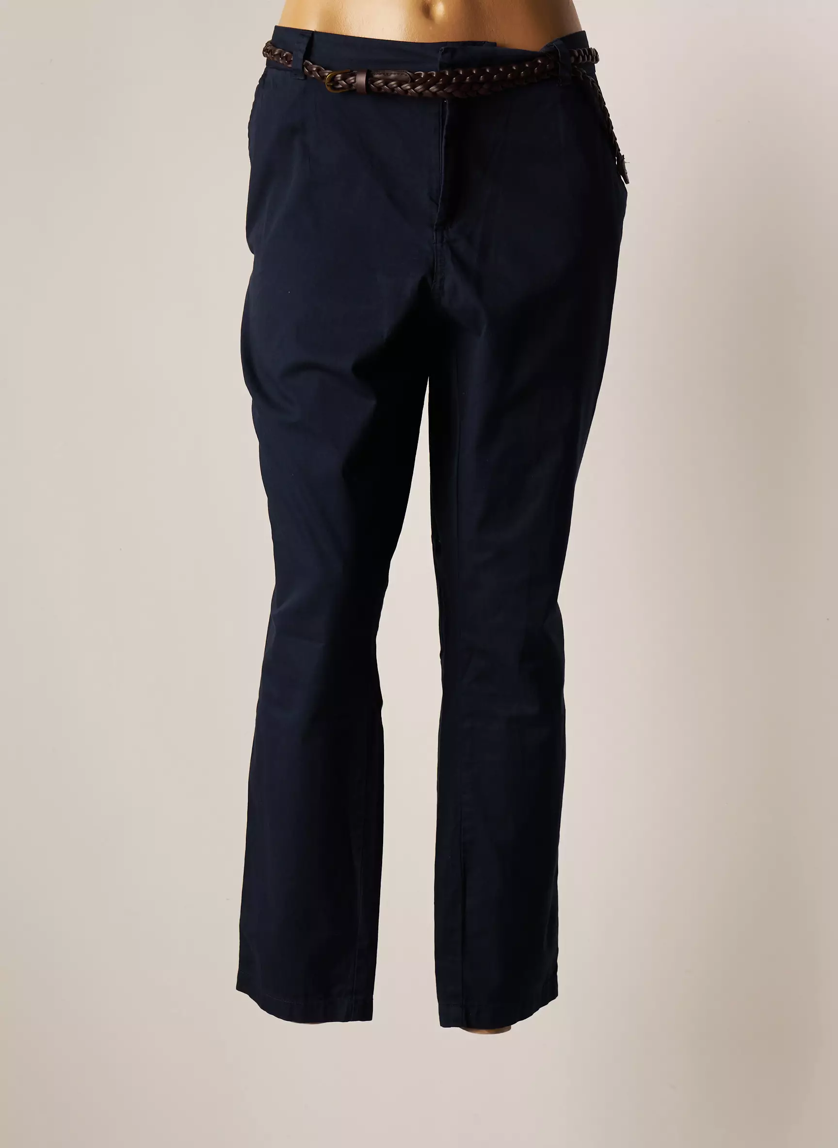 Vero Moda Pantalons Chino Femme couleur bleu